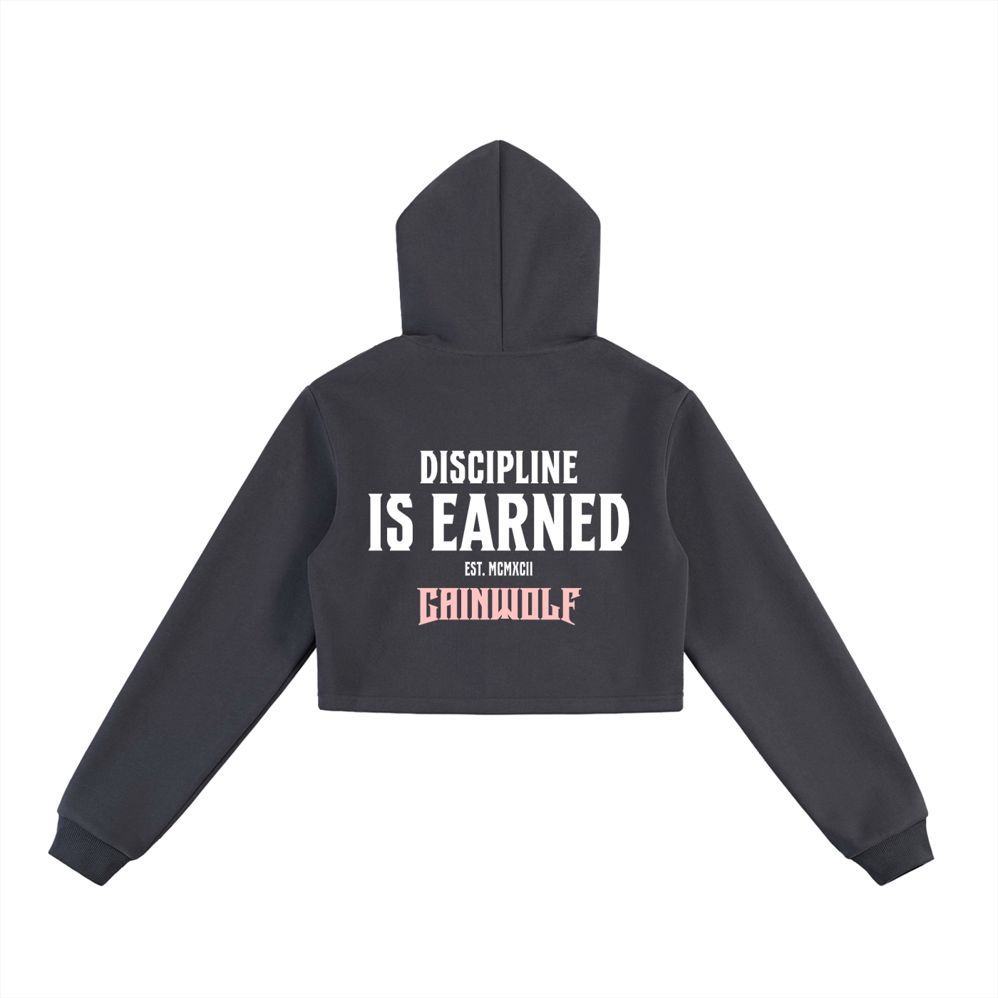 Gainwolf - Clock It Cropped Hoodie
