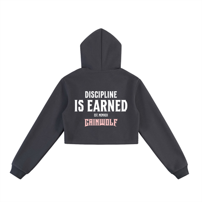 Gainwolf - Clock It Cropped Hoodie