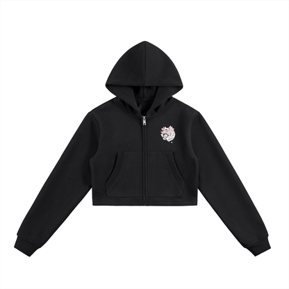 Gainwolf - Clock It Cropped Hoodie
