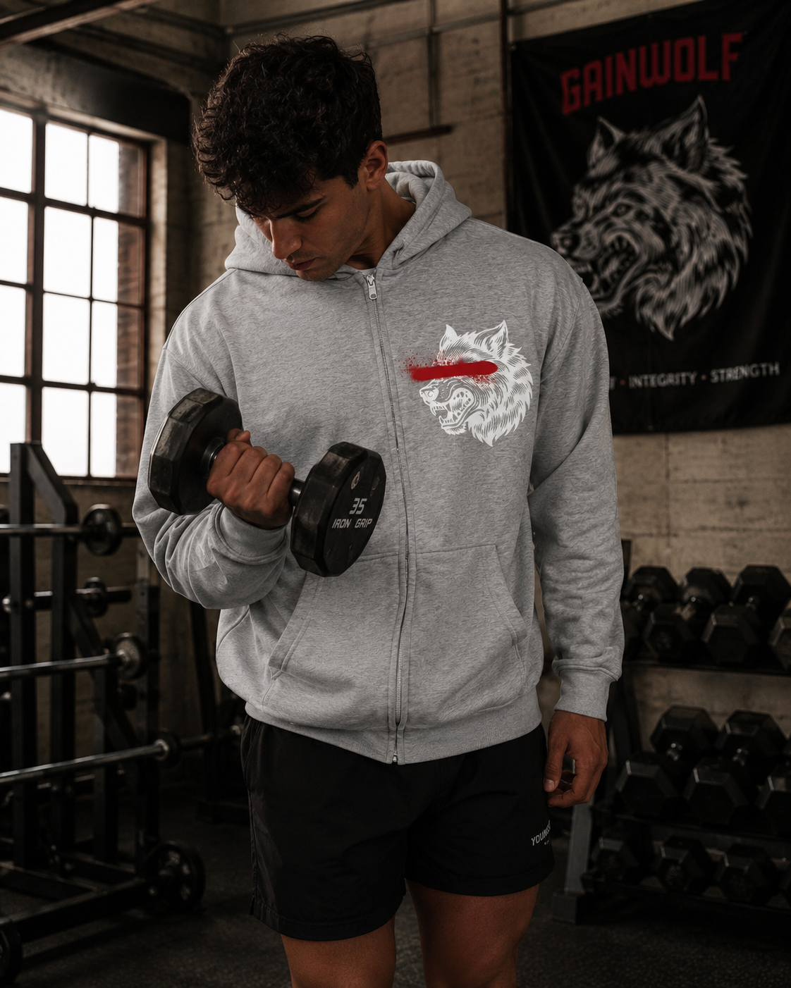 Gainwolf - Heavy Hitter Zip-Up Hoodie