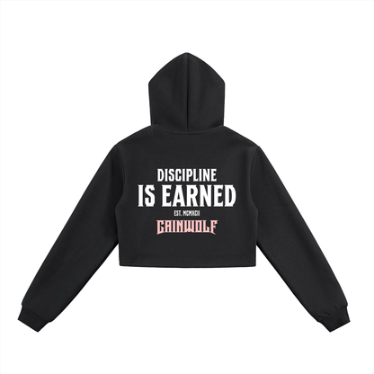 Gainwolf - Clock It Cropped Hoodie
