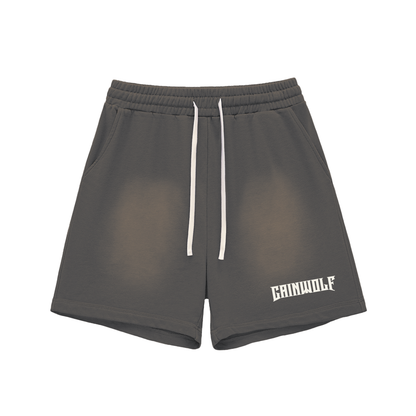 Cotton,Sweat,Shorts,Comfy,Cozy,Summer,Spring,Autumn,Essential,Workout,Black,Gray,Fade,Lift,Heavy,Gym,Weights,Calisthenics