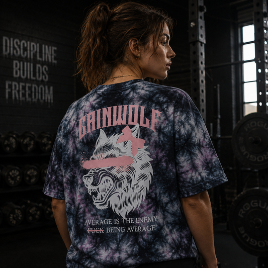 Gainwolf - Oversized Smoke Purp Trippy Tee