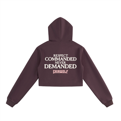 Gainwolf - Clock-it Cropped Hoodie