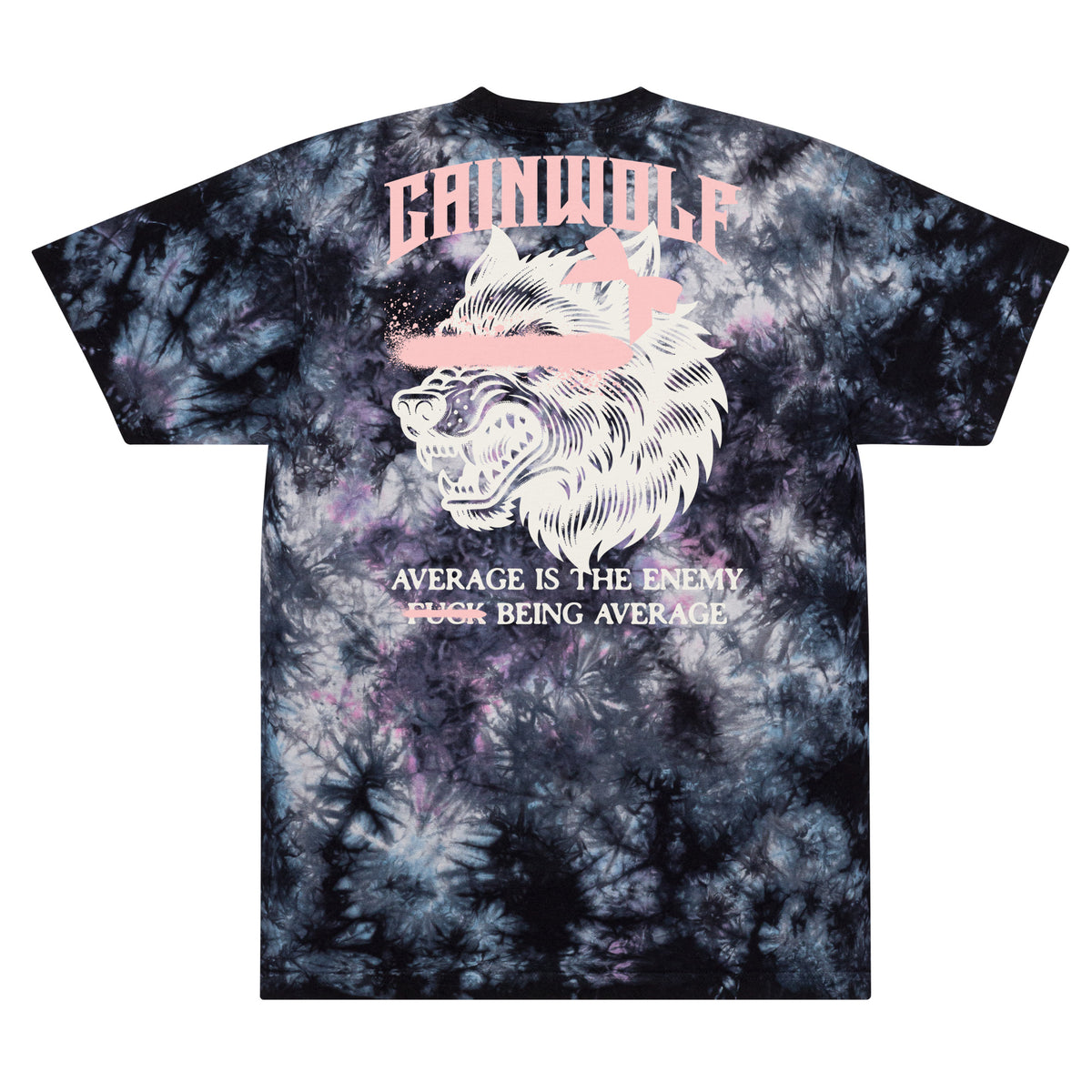 Gainwolf - Oversized Smoke Purp Trippy Tee